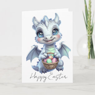 Happy Easter Dragon Greeting Card