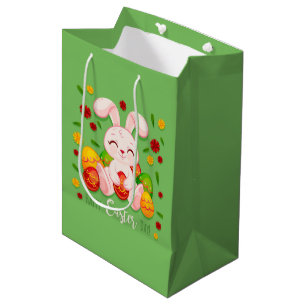 Happy Easter Easter Bunny Medium Gift Bag