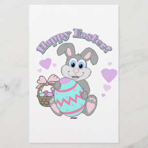 Happy Easter! Easter Bunny Stationery