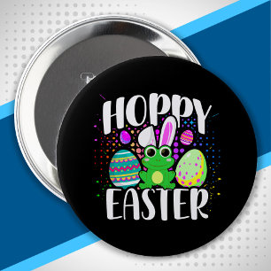 Happy Easter - Easter Egg Hunt - Hoppy Easter 10 Cm Round Badge