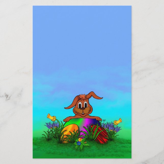 Happy Easter! Easter Rabbit Flyer (Front)