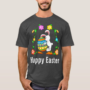 Happy Easter Egg Bunny Rabbit  T-Shirt
