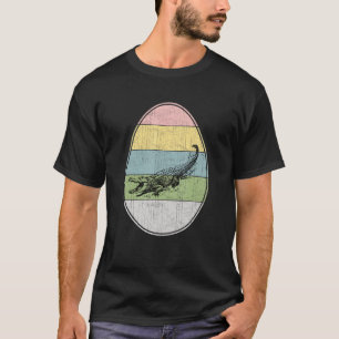 Happy Easter Egg Crocodiles Graphic Easter Day Cro T-Shirt