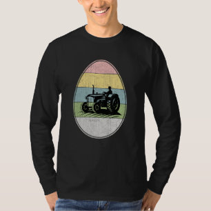 Happy Easter Egg Farmer Graphic  Easter Day Farmer T-Shirt