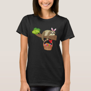 Happy Easter Egg Hunt With Sloth T-Shirt