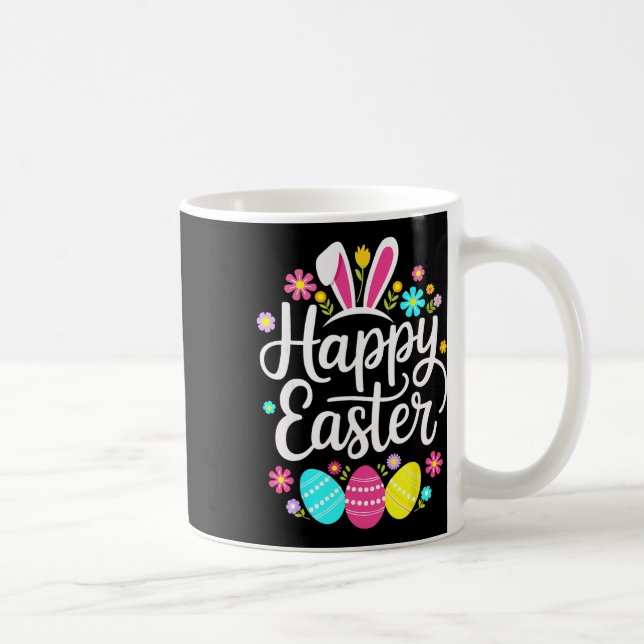 Happy Easter Eggs  Coffee Mug (Right)