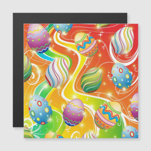 Happy Easter Eggs Festive Pattern