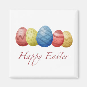 Happy Easter eggs  Magnet