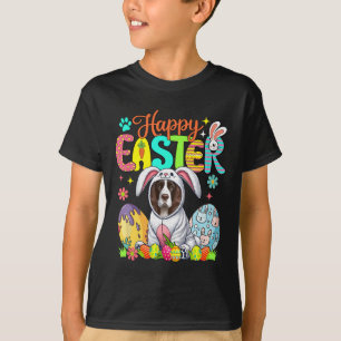Happy Easter English Springer Spaniel Cosplay Bunn T-Shirt