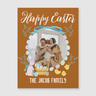 Happy Easter family,easter bunny family one photo