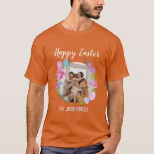  Happy Easter family,easter bunny family one photo T-Shirt