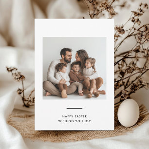 Happy Easter Family Photo Card