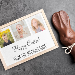 Happy Easter Family Photo Holiday Card