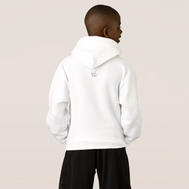 "Happy Easter Far Out Bunny Hoodie" (Back Full)