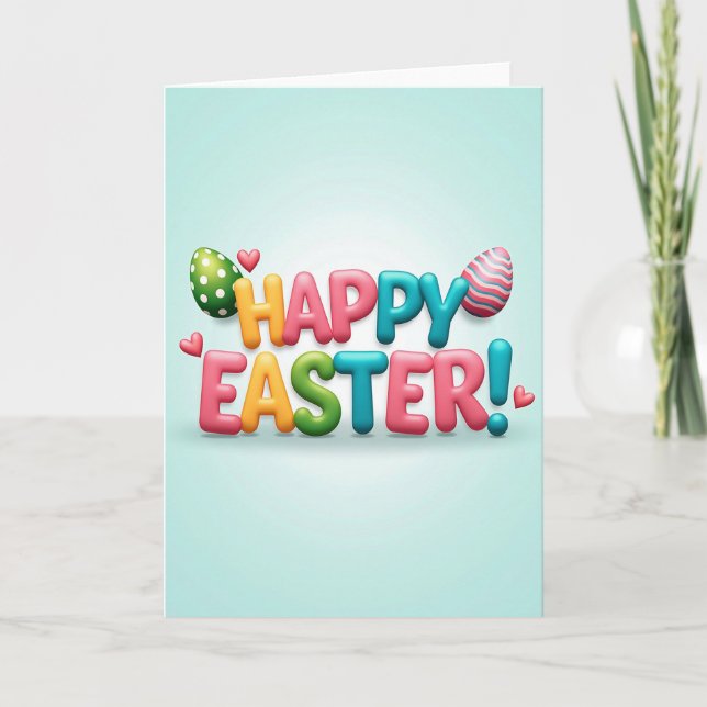 Happy Easter Festive Fun Card (Front)