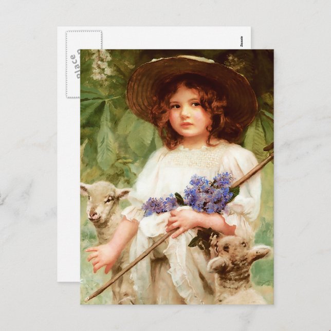 Happy Easter. Fine Art  Postcards (Front/Back)