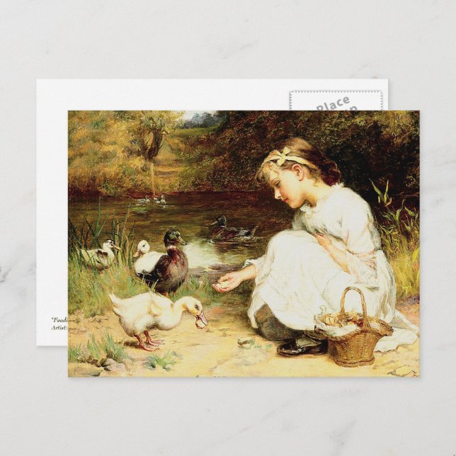 Happy Easter. Fine Art  Postcards (Front/Back)