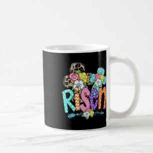 Happy Easter For Christian Girls Mum He Is Risen L Coffee Mug