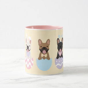 Happy Easter French Bulldogs Mug