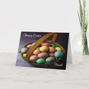 Happy Easter Friend Holiday Card