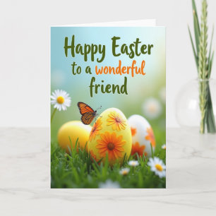 Happy Easter Friend Spring Card
