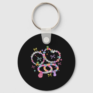 Happy Easter Friendship Bracelets Easter Day Women Key Ring