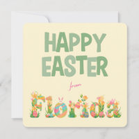 Happy Easter from Florida Pastel Flowers