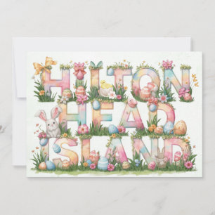 Happy Easter from Hilton Head Island Holiday Card