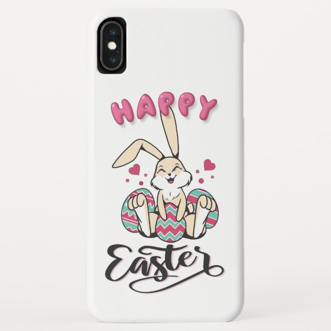 Happy Easter from lovely Easter Bunny Case-Mate iPhone Case (Back)