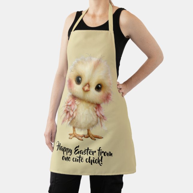 Happy Easter from one cute chick! Apron (Insitu)