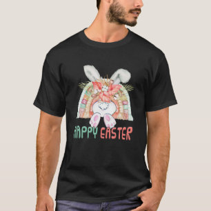 Happy Easter Funny Bunny Rainbow Easter Day For Me T-Shirt