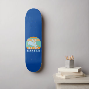 HAPPY EASTER funny easter bunny gift idea Skateboard