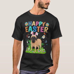 Happy Easter Funny English Mastiff Dog Easter Sund T-Shirt