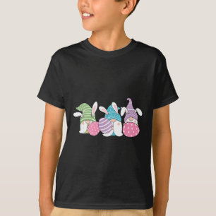 Happy Easter Funny Gnome Bunny Egg Hunting Day T-Shirt