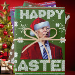 Happy Easter Funny Joe Biden Santa Christmas 2023 Wrapping Paper Sheet<br><div class="desc">Happy Easter Funny Joe Biden Confused Christmas Ugly Christmas 2023 Anti-Biden meme is a perfect present for Republicans,  Anti Democrats,  Anti Liberals that love political satire and humour. Joe Biden Merry Patricks Easter Christmas 4th Of July.</div>
