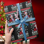 Happy Easter Funny Joe Biden Santa Christmas Wrapping Paper<br><div class="desc">Happy Easter Funny Joe Biden Confused Christmas Ugly Christmas Sweater Anti-Biden meme is a perfect present for Republicans,  Anti Democrats,  Anti Liberals that love political satire and humour. Joe Biden Merry Patricks Easter Christmas 4th Of July.</div>