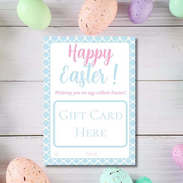 Happy Easter gift card holder (Happy Easter gift card holder)