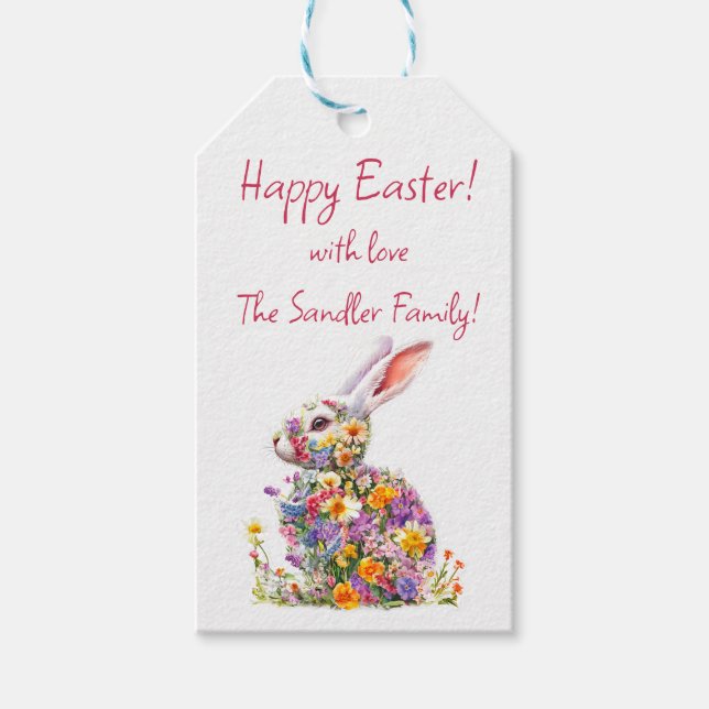 Happy Easter Gift Tags (Front)