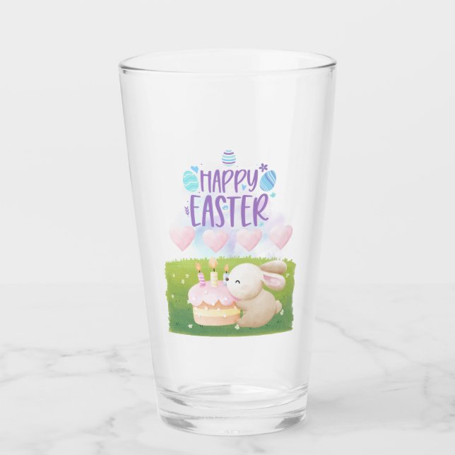 Happy easter glass (Front)