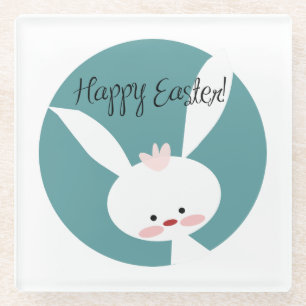 Happy Easter                 Glass Coaster