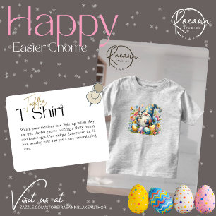 Happy Easter Gnome Toddler T-Shirt