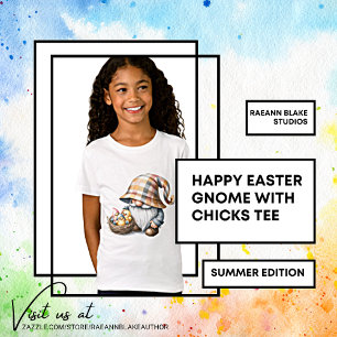 Happy Easter Gnome with Chicks T-Shirt