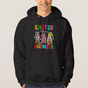 Happy Easter Gnomes With Bunny Ears Egg Hunting Ea Hoodie