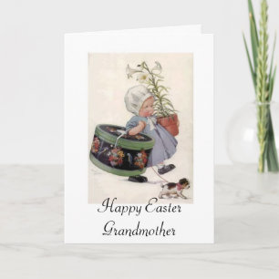 Happy Easter Grandmother Holiday Card
