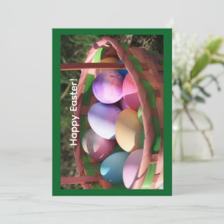 Happy Easter Greeting Card