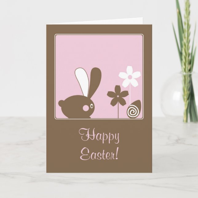 Happy Easter Greeting Card (Front)