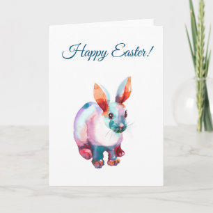 Happy Easter greeting card