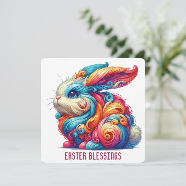 Happy Easter Greeting Card (Standing Front)