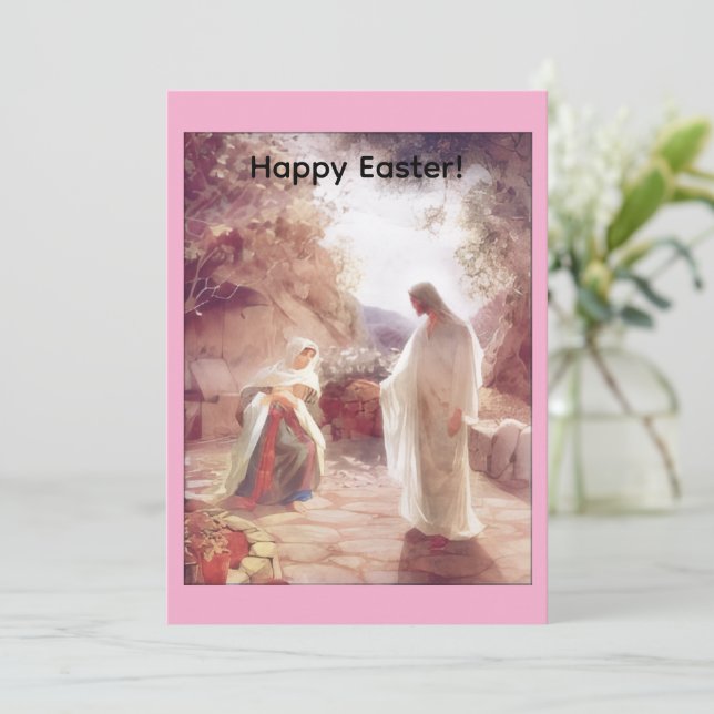 Happy Easter Greeting Card (Standing Front)