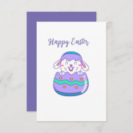 Happy Easter Greeting Card